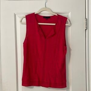 Sanctuary Bright Red Sleeveless Fitted Tank